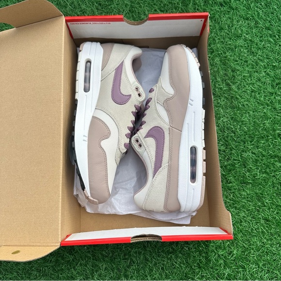 Nike Air Max 1 SC Light Bone / Violet Dust Phantom - Picture 5 of 13
